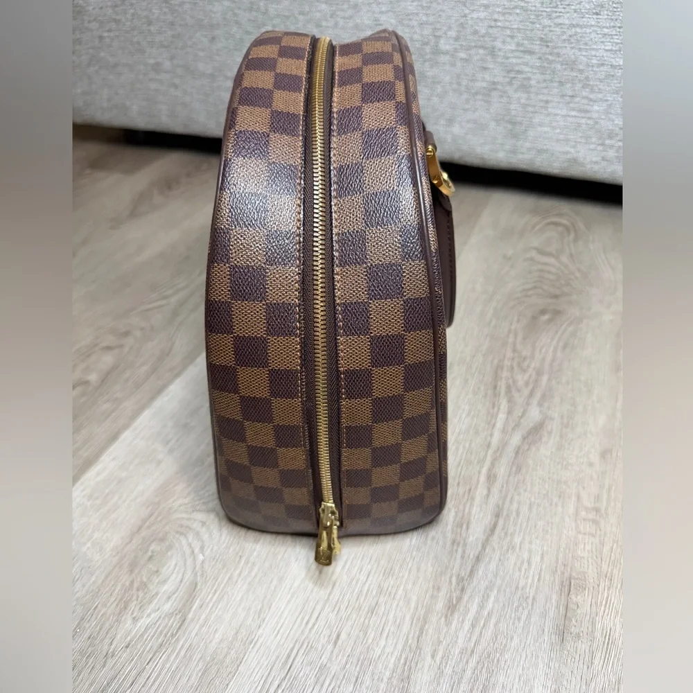 Louis Vuitton Brown Damier Ebene Dome Satchel - Brown - Picture 2 of 14